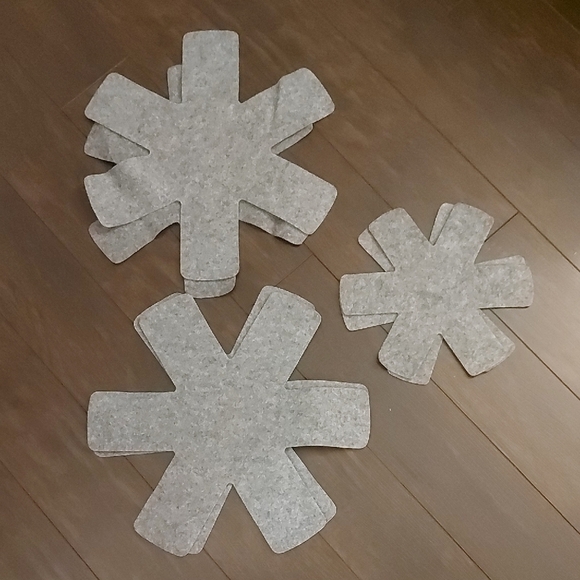 Gray Felt Cookware Protectors - Picture 1 of 1
